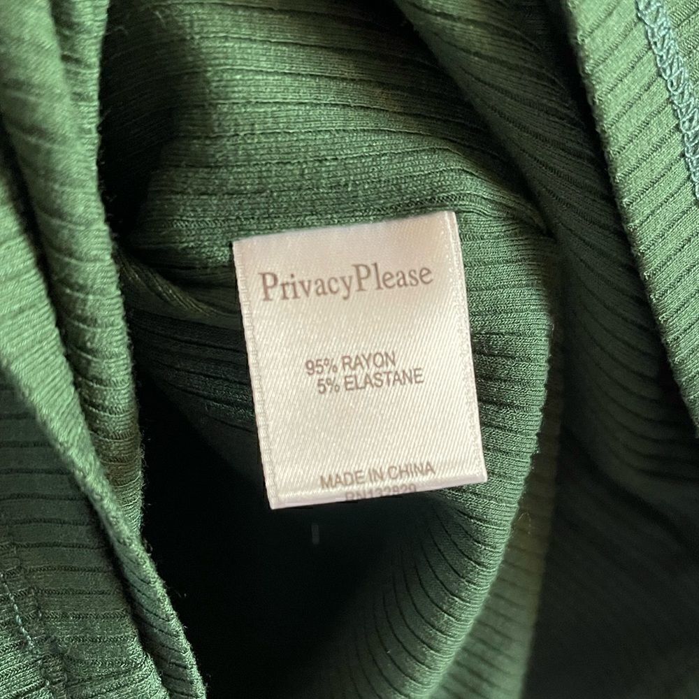 Privacy Please Silas Mini Dress in Green | SZ S - Picture 9 of 10